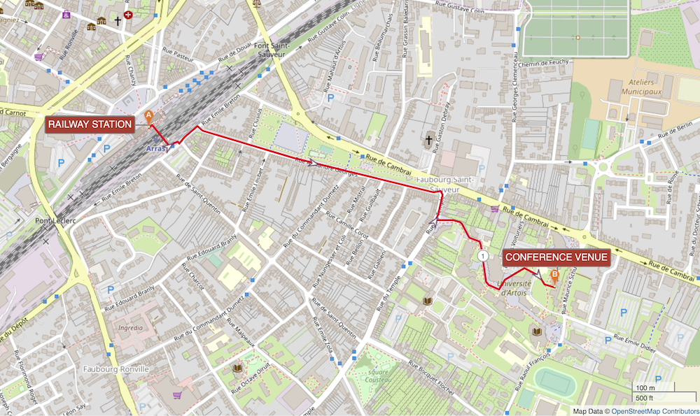 Walking itinerary